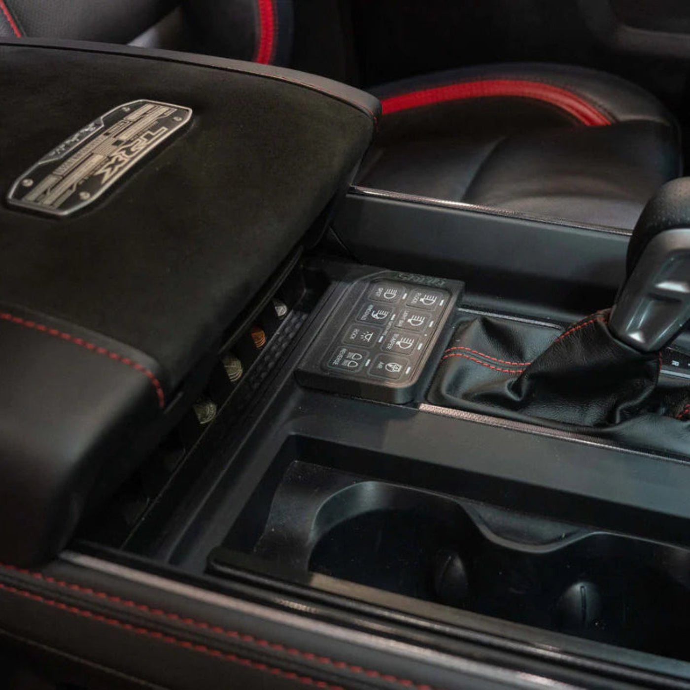 SDHQ Built 21-24 Ram TRX SDHQ Built Complete Switch Pros Mounting Kit Keypad Mount installed