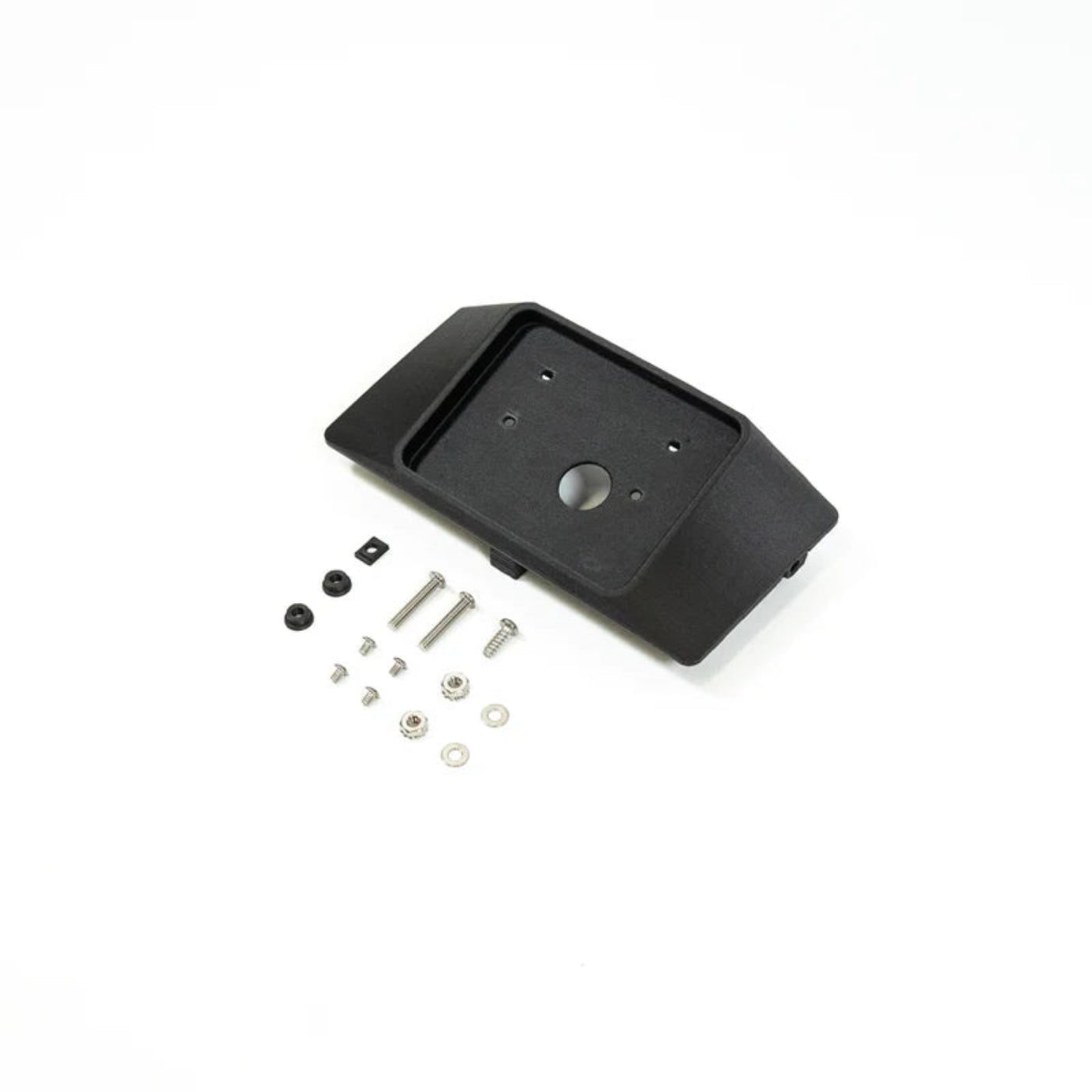 '24 Ford Ranger Complete Switch Pros Kit display of included RCR keypad Mount parts and hardware