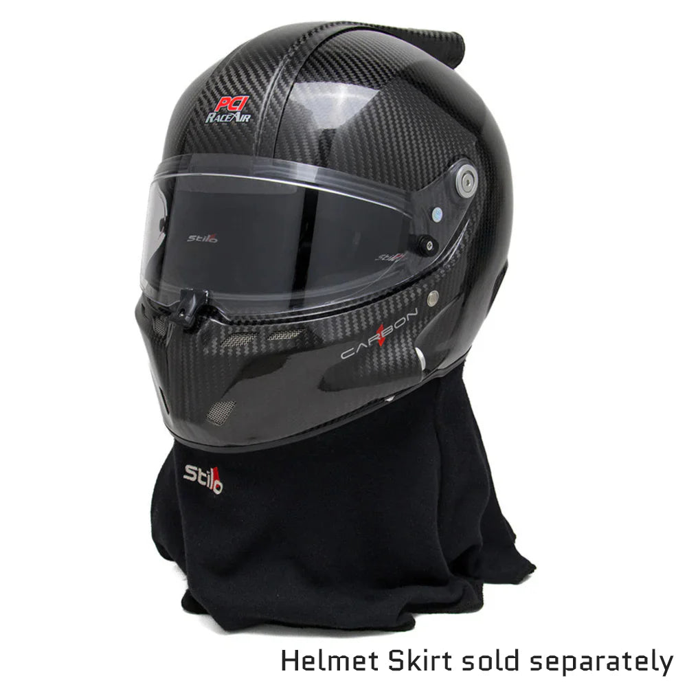 PCI Stilo ST6 GT SA2020 Helmet with Carbon Fiber RaceAir Fitting and Stilo Earcup Wiring