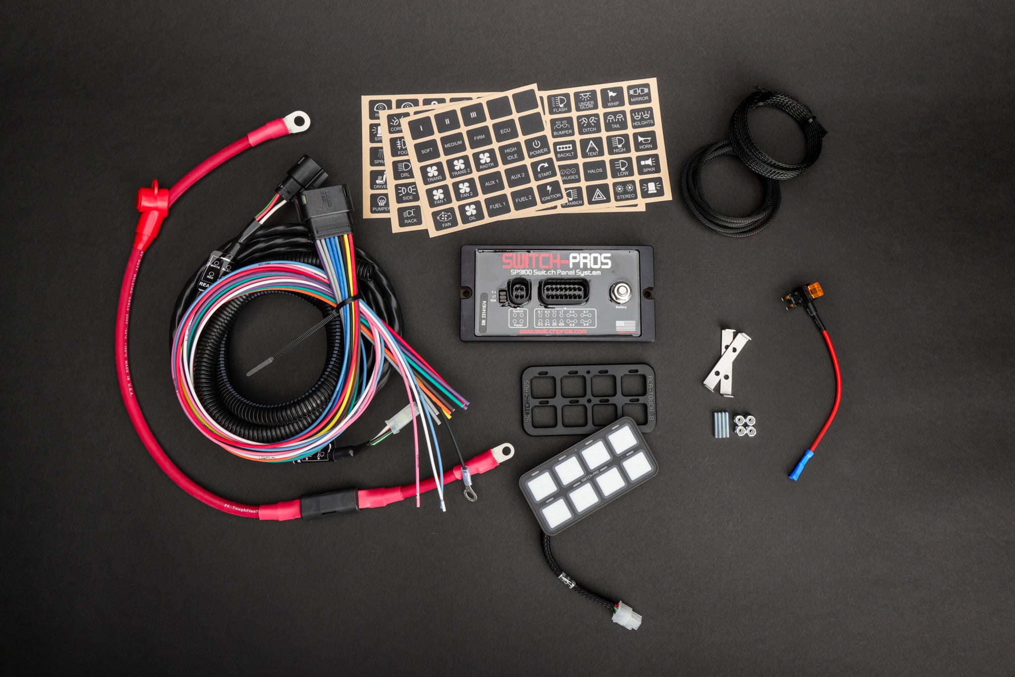 Switch Pros SP-9100 8 Switch Panel Power System