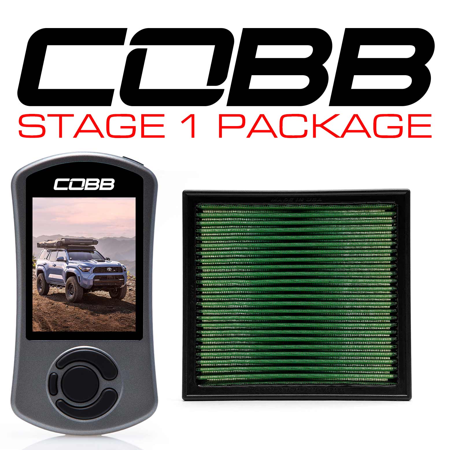 COBB | Stage 1 Power Package for Toyota 4Runner 2025+ Front View