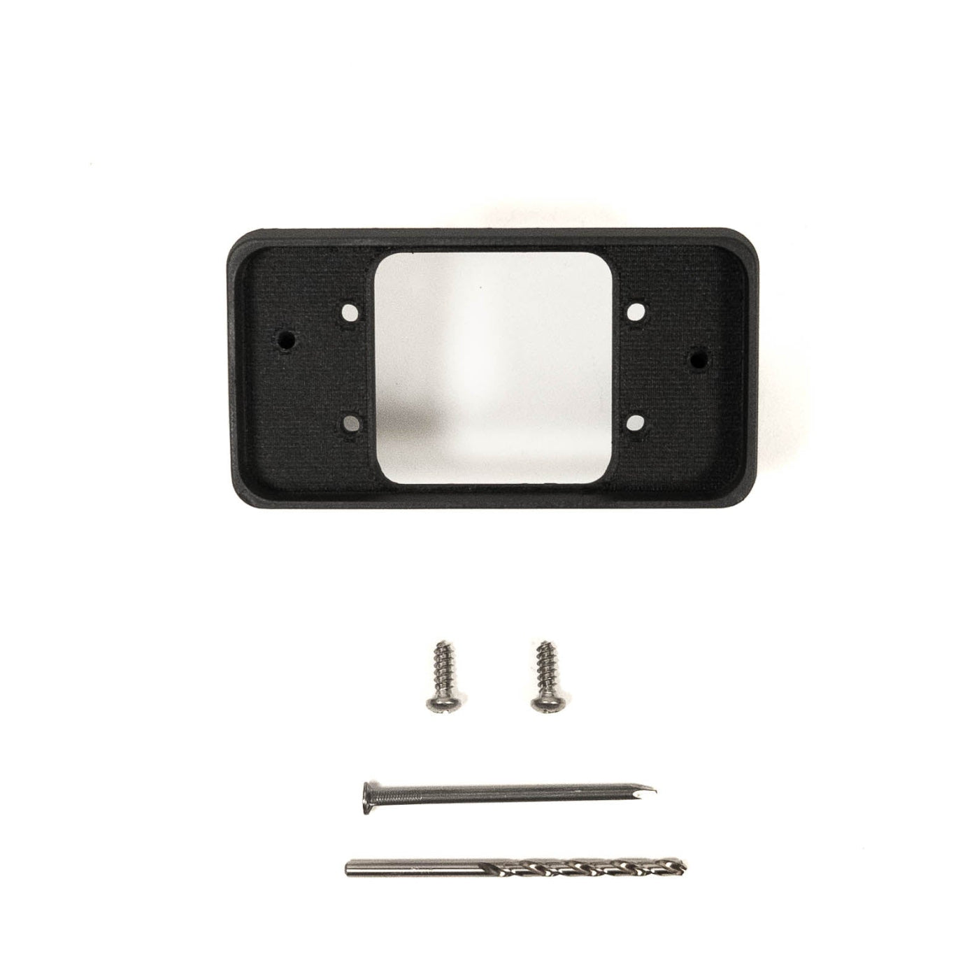 2016-2024 Nissan Titan / Titan XD SDHQ Built Switch Pros SP 9100 Keypad Mount display of included parts and hardware