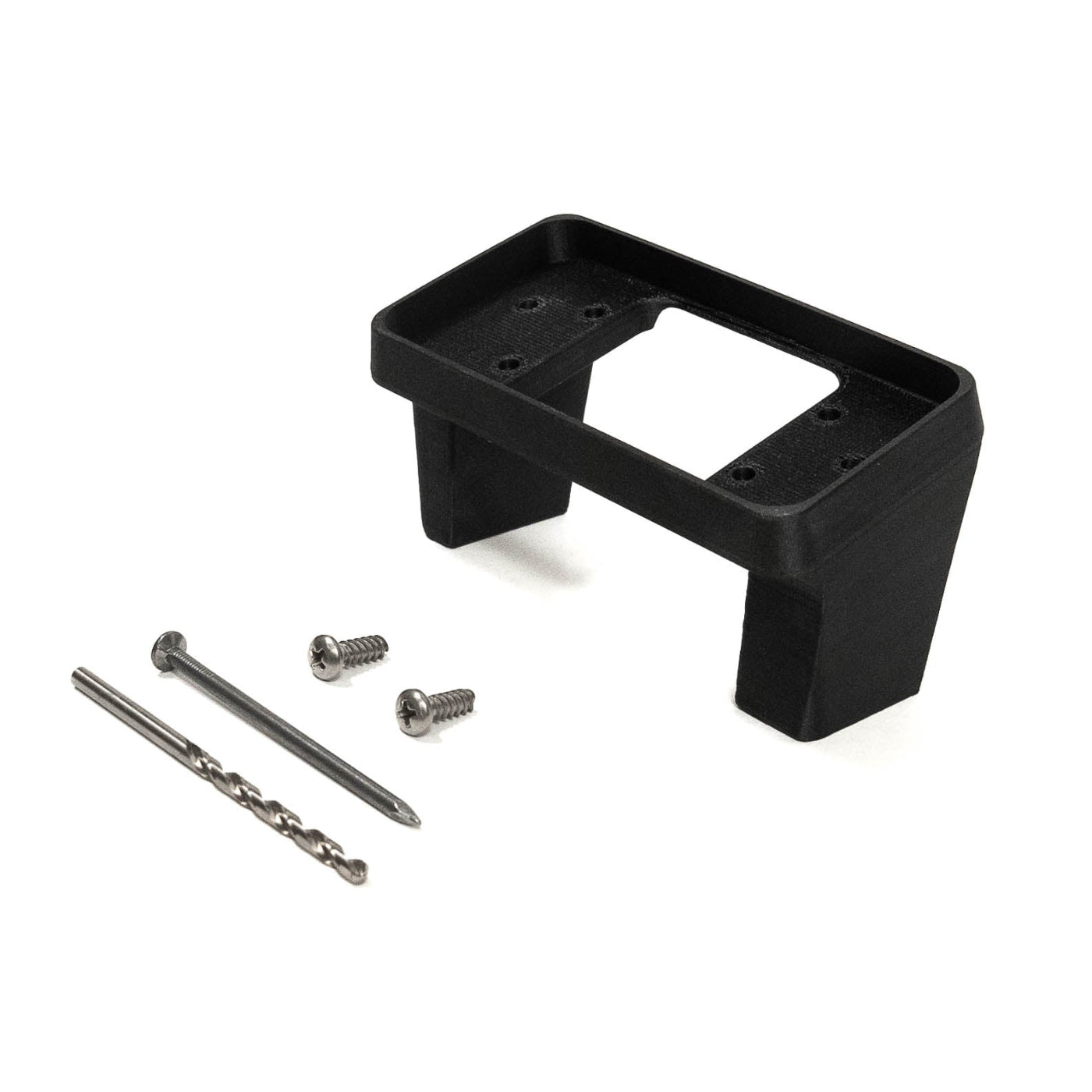 2016-2024 Nissan Titan / Titan XD SDHQ Built Switch Pros SP 9100 Keypad Mount display of included parts and hardware