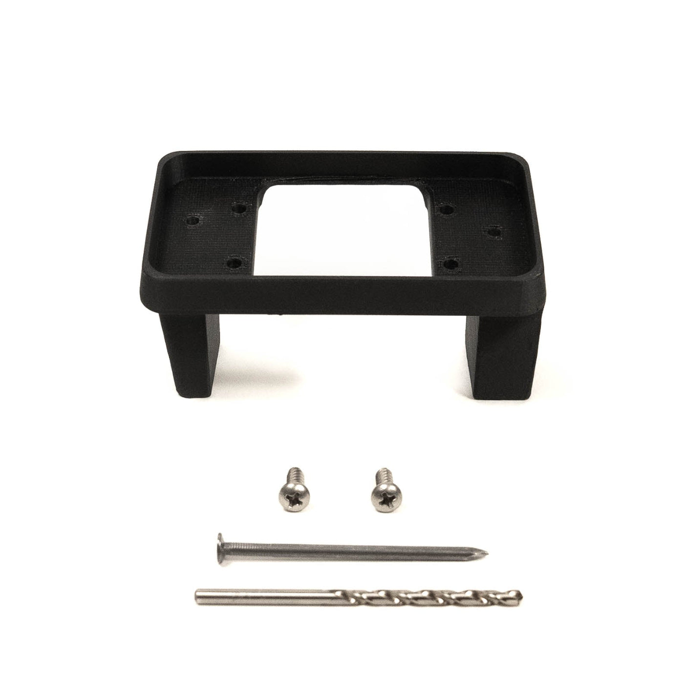 2016-2024 Nissan Titan / Titan XD SDHQ Built Switch Pros SP 9100 Keypad Mount display of included parts and hardware