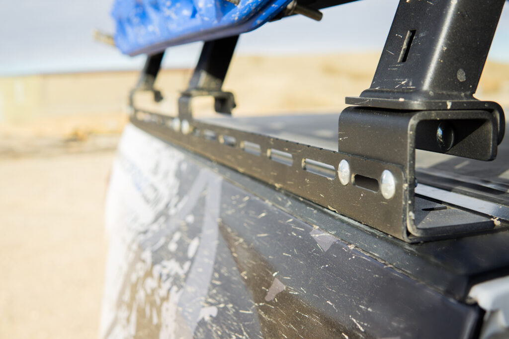 RCI Modular Bed Rack Tonneau Adapters Front View