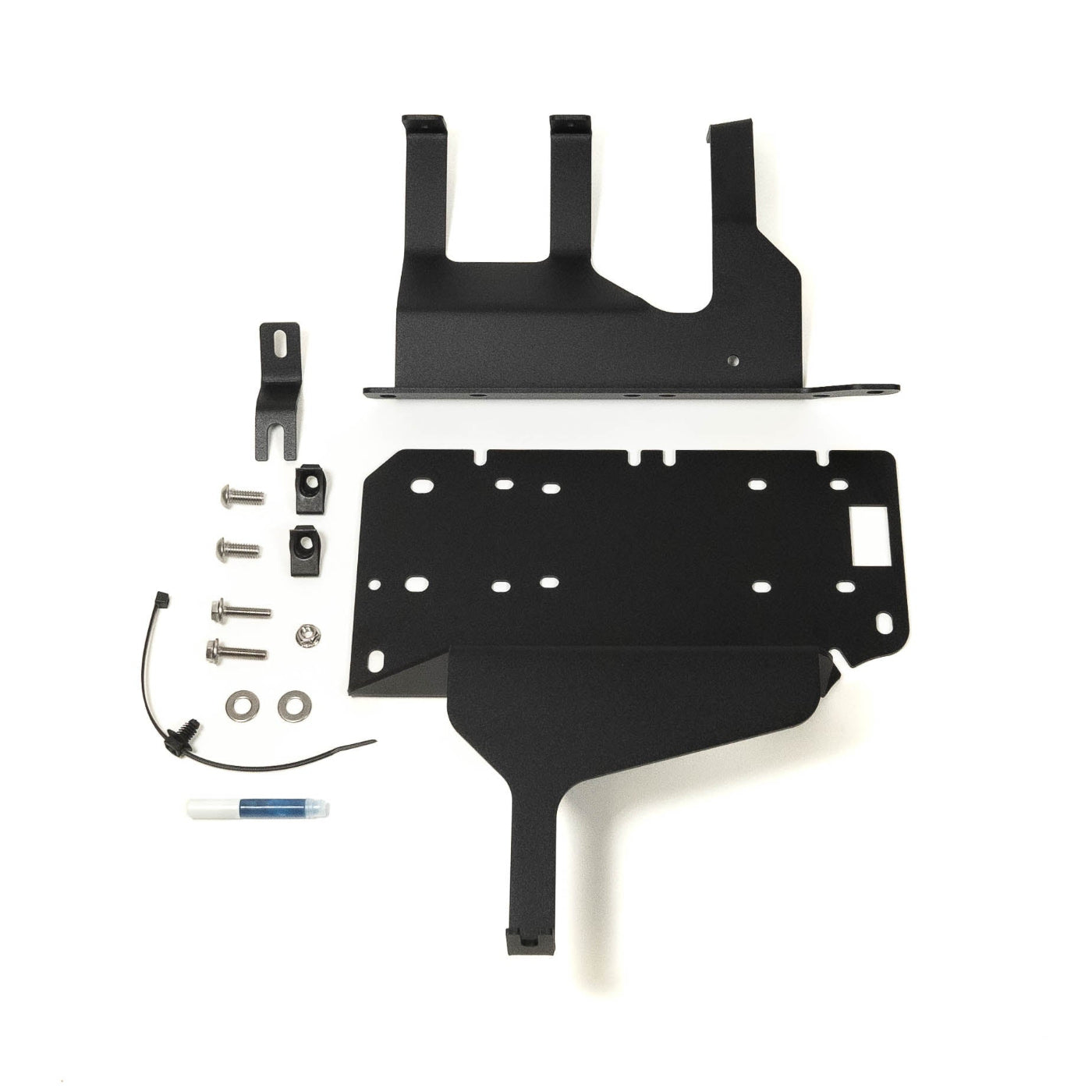 '08-22 Toyota Sequoia SDHQ Built ARB Air Compressor Mount display of included parts and hardware