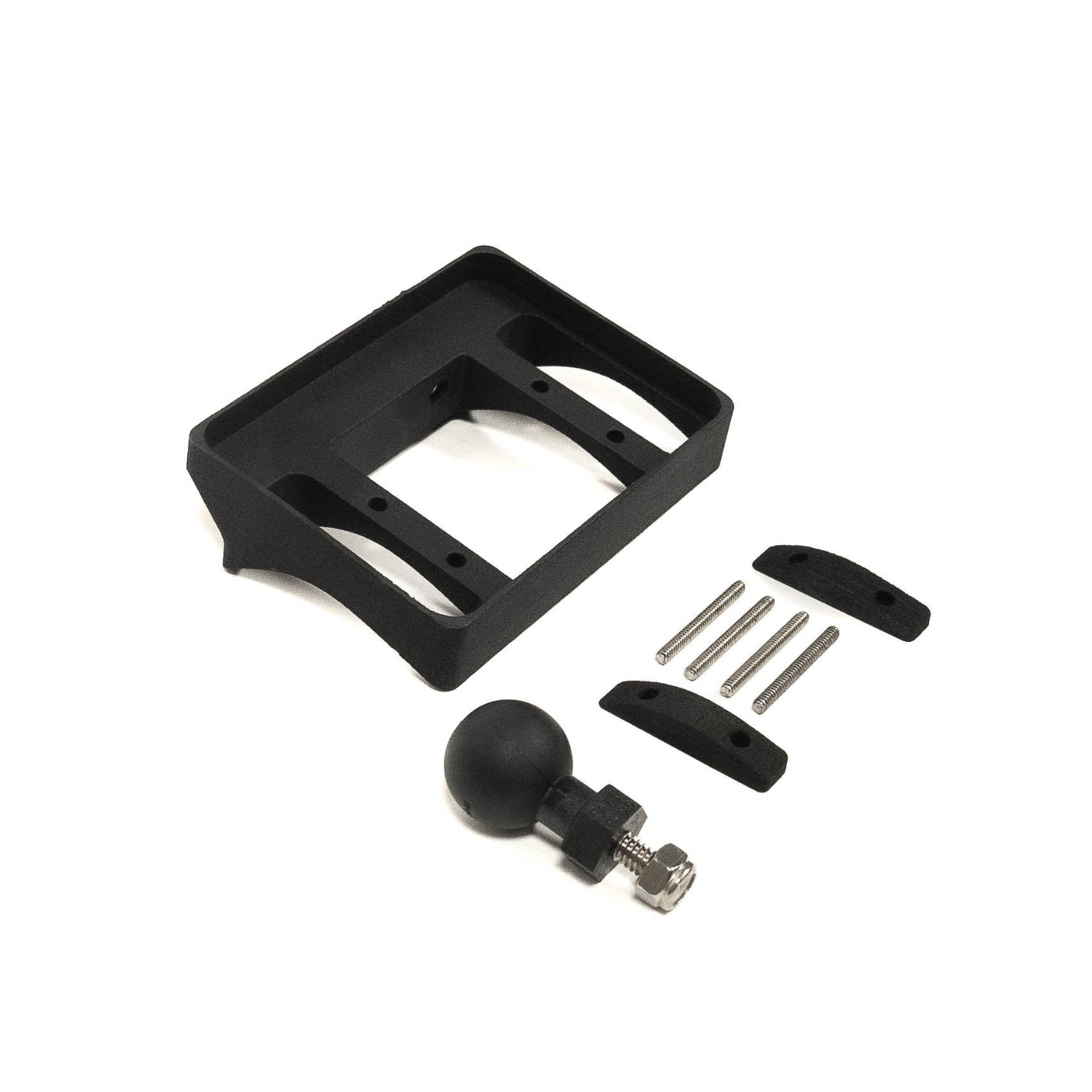 '22-24 Toyota Tundra SDHQ Built Switch-Pros RCR-Force-12 Keypad Mount display of included parts and hardware