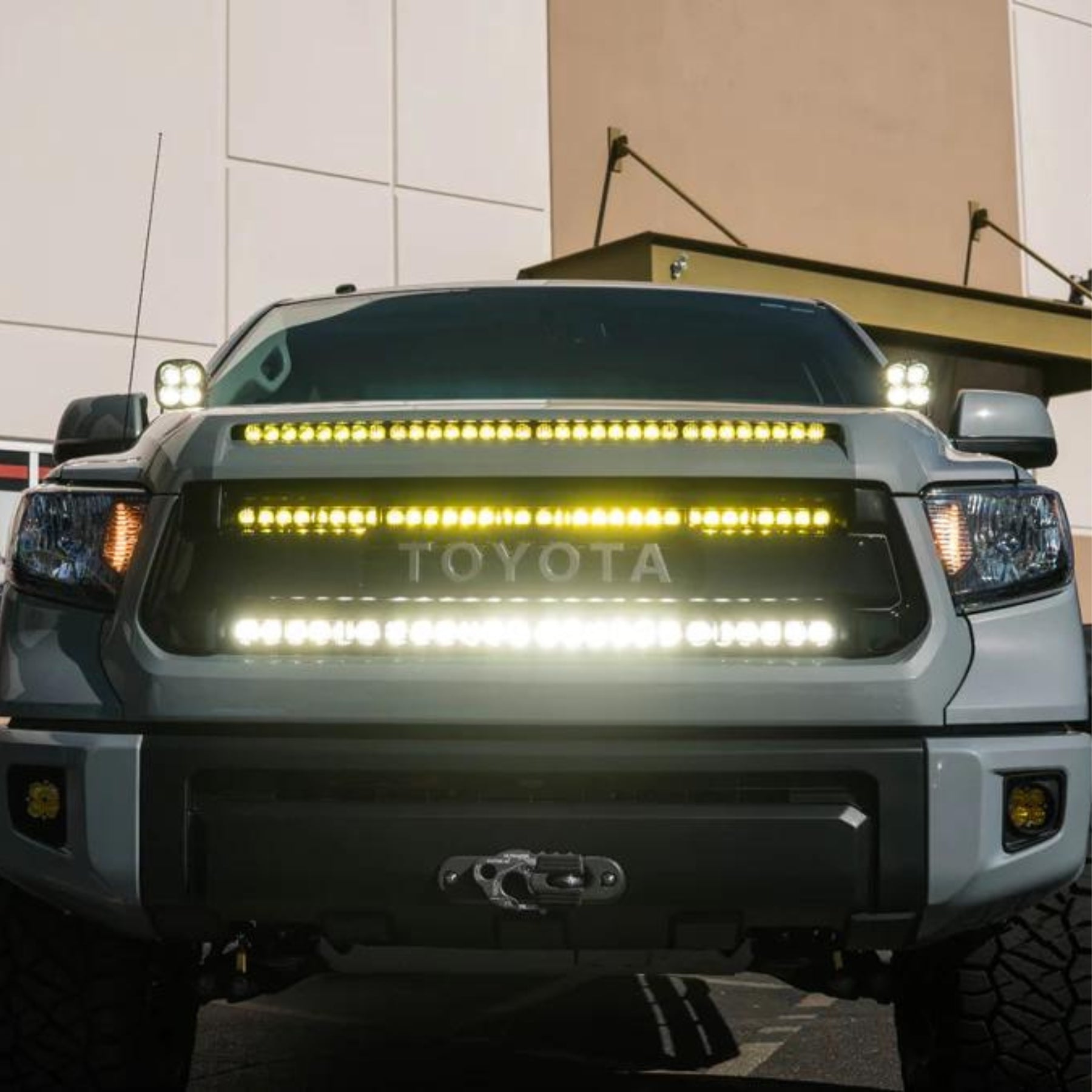 Baja Designs 40" S8 Series LED Light Bar Display on Vehicle