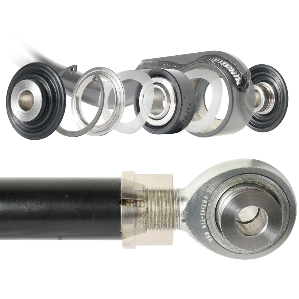 '07-17 Jeep JKU Adjustable Front Track Bar Kit Exploded Diagram