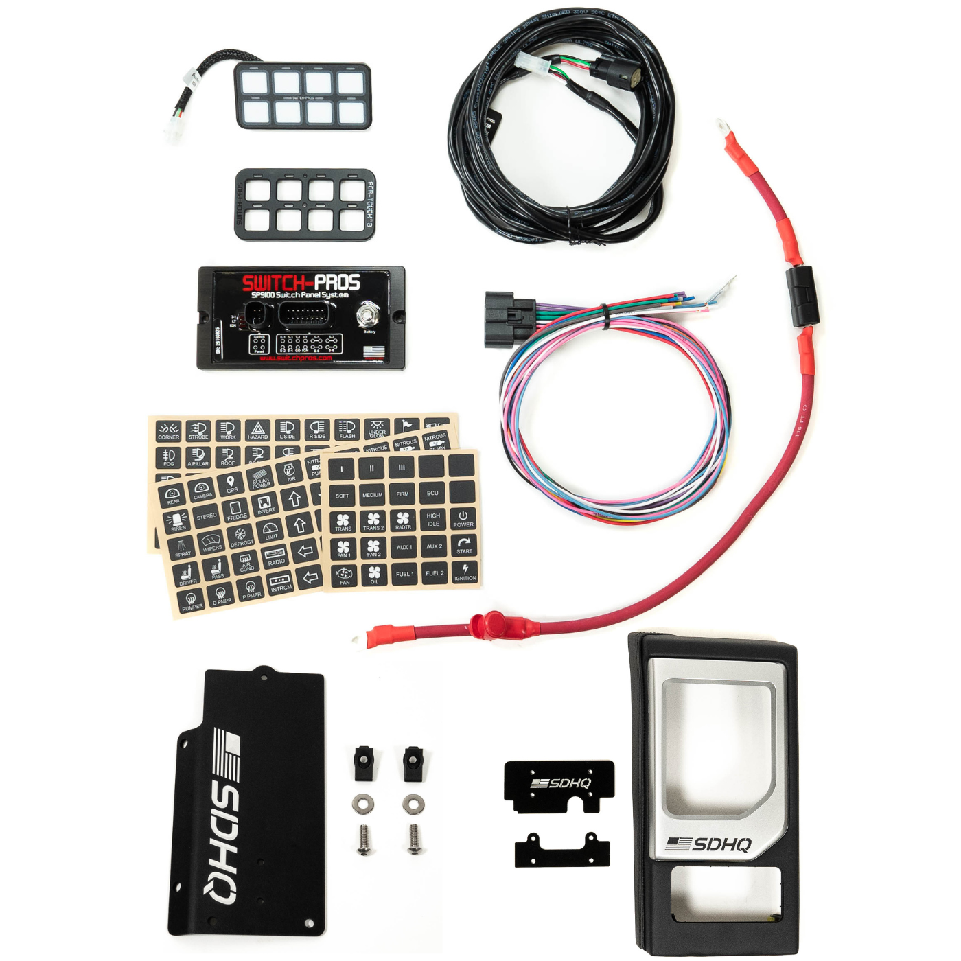 2014-2021 Toyota Tundra SDHQ Built Complete Switch Pros SP9100 Mounting Kit