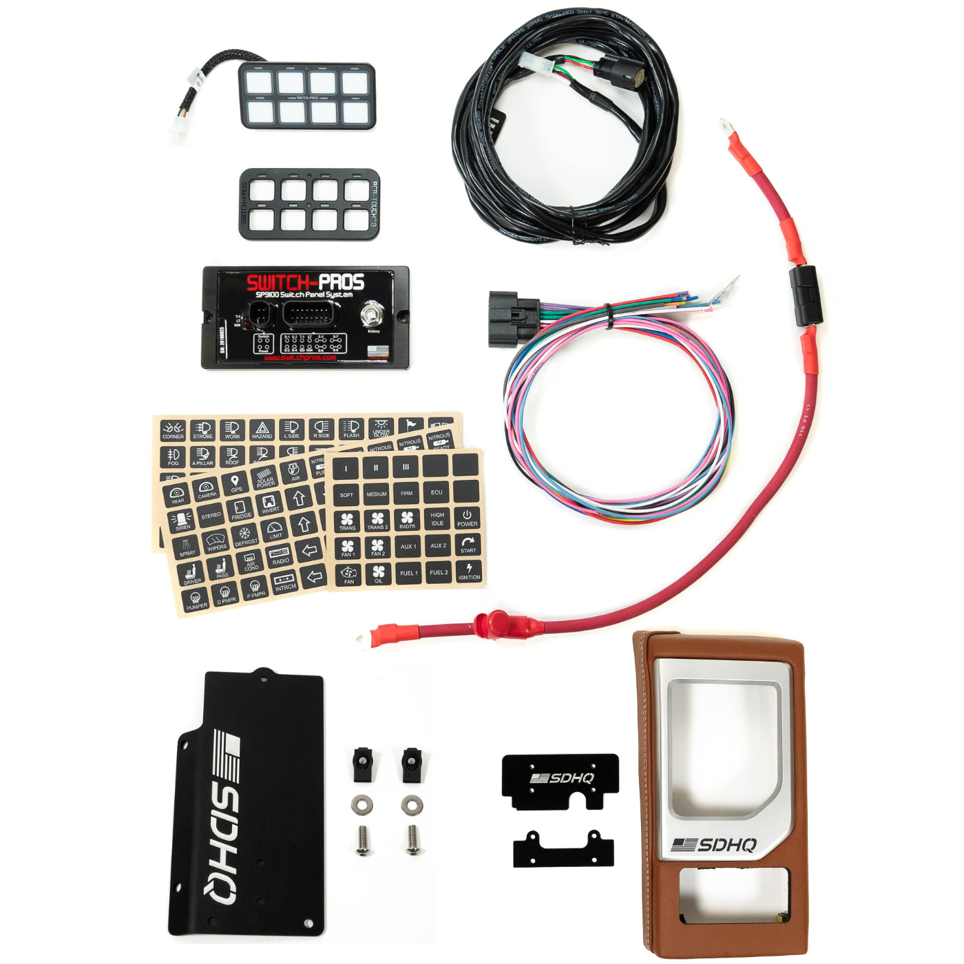 2014-2021 Toyota Tundra SDHQ Built Complete Switch Pros SP9100 Mounting Kit