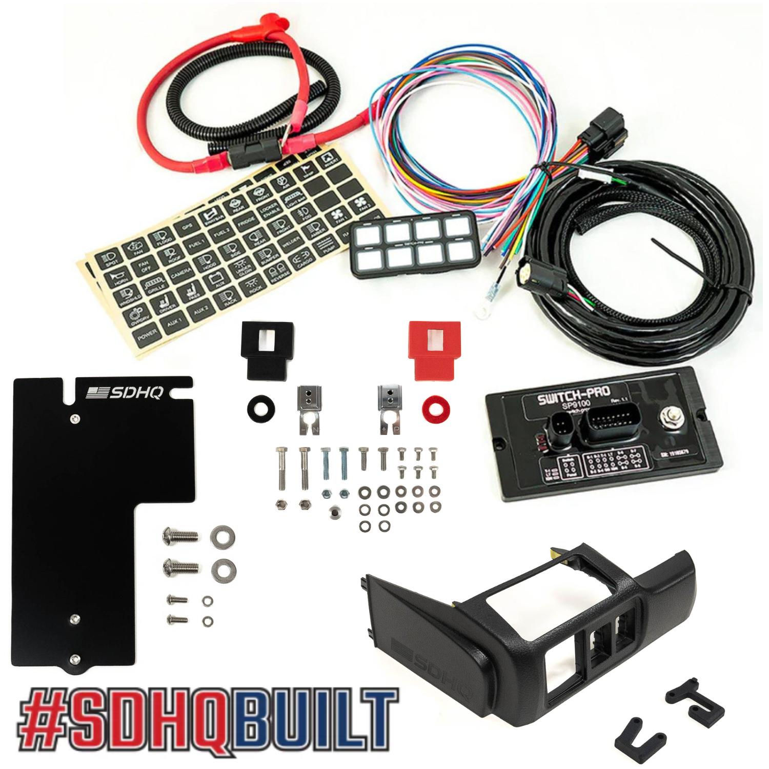 '10-24 Toyota 4Runner SDHQ Built Complete Switch Pros Mounting Kit