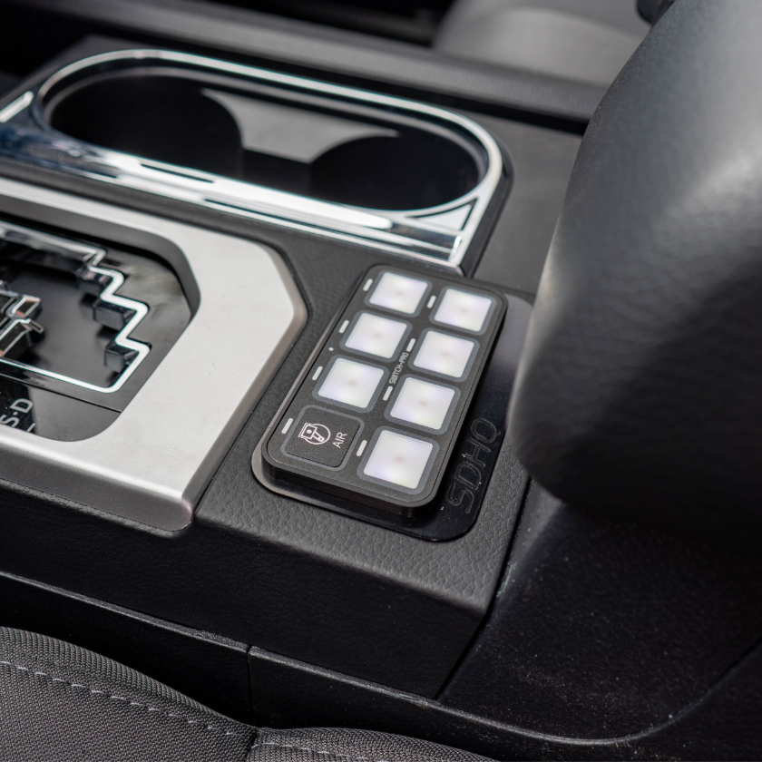 '14-21 Toyota Tundra SDHQ Built Billet Switch-Pros SP-9100 Keypad Mount