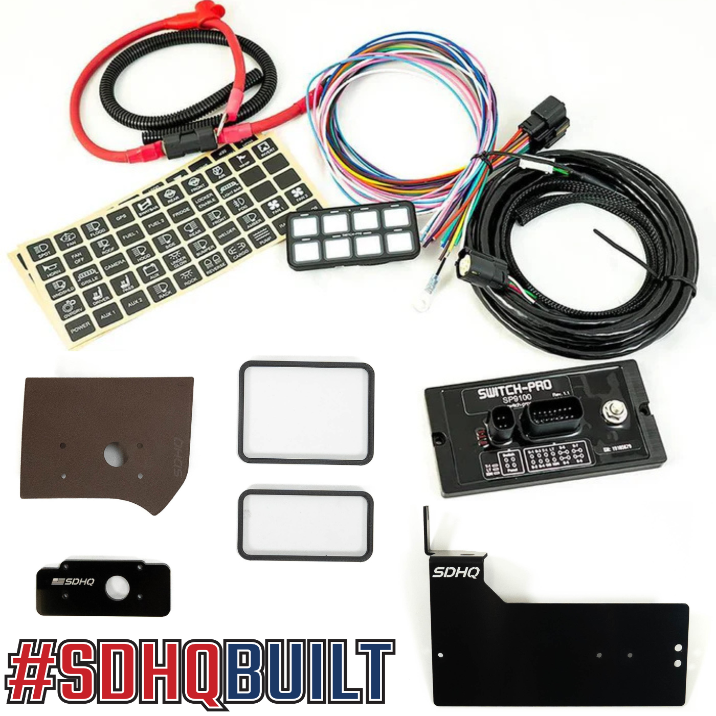 '19-25 Ram 2500/3500 SDHQ Built Complete Switch-Pros SP-9100 Kit