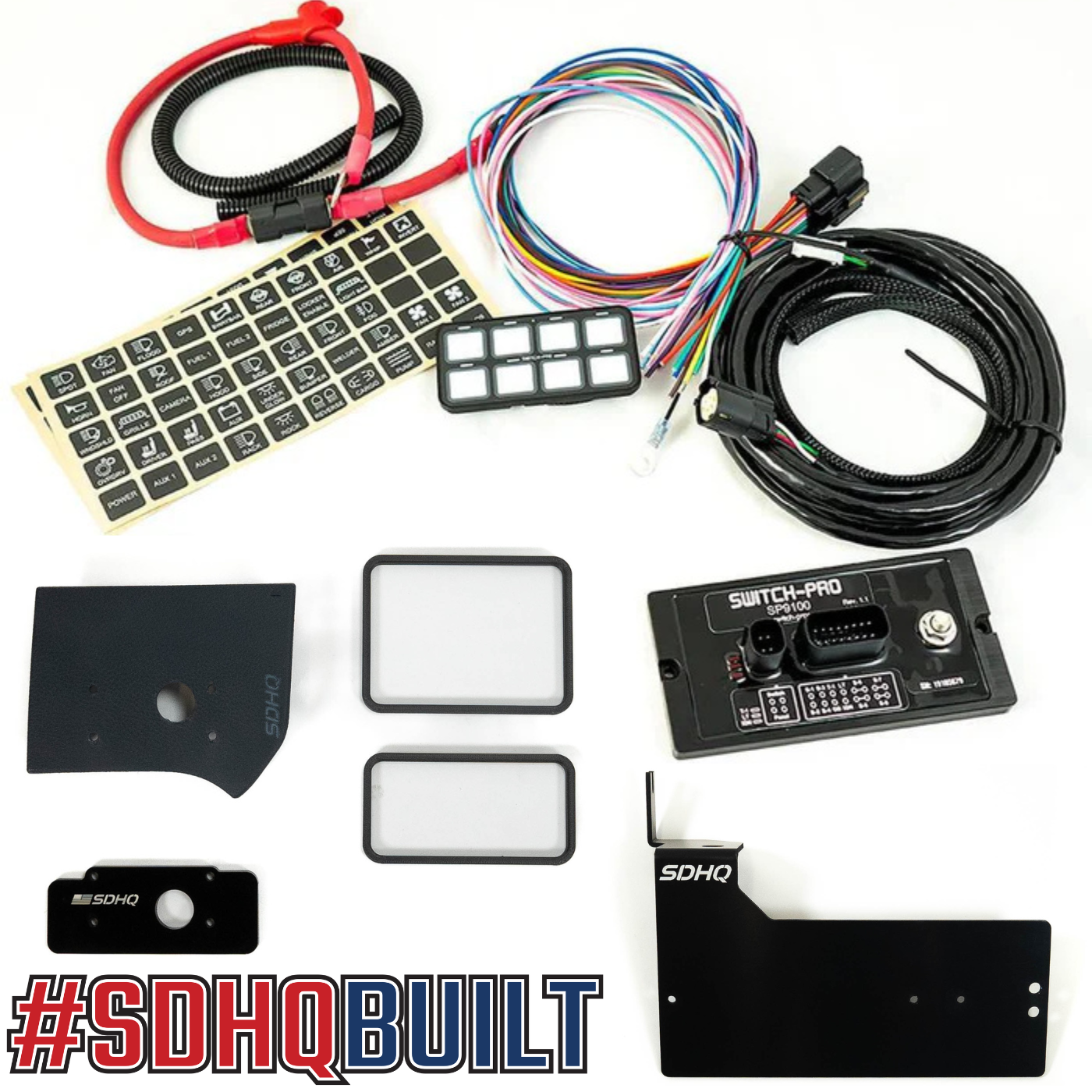 '19-25 Ram 2500/3500 SDHQ Built Complete Switch-Pros SP-9100 Kit