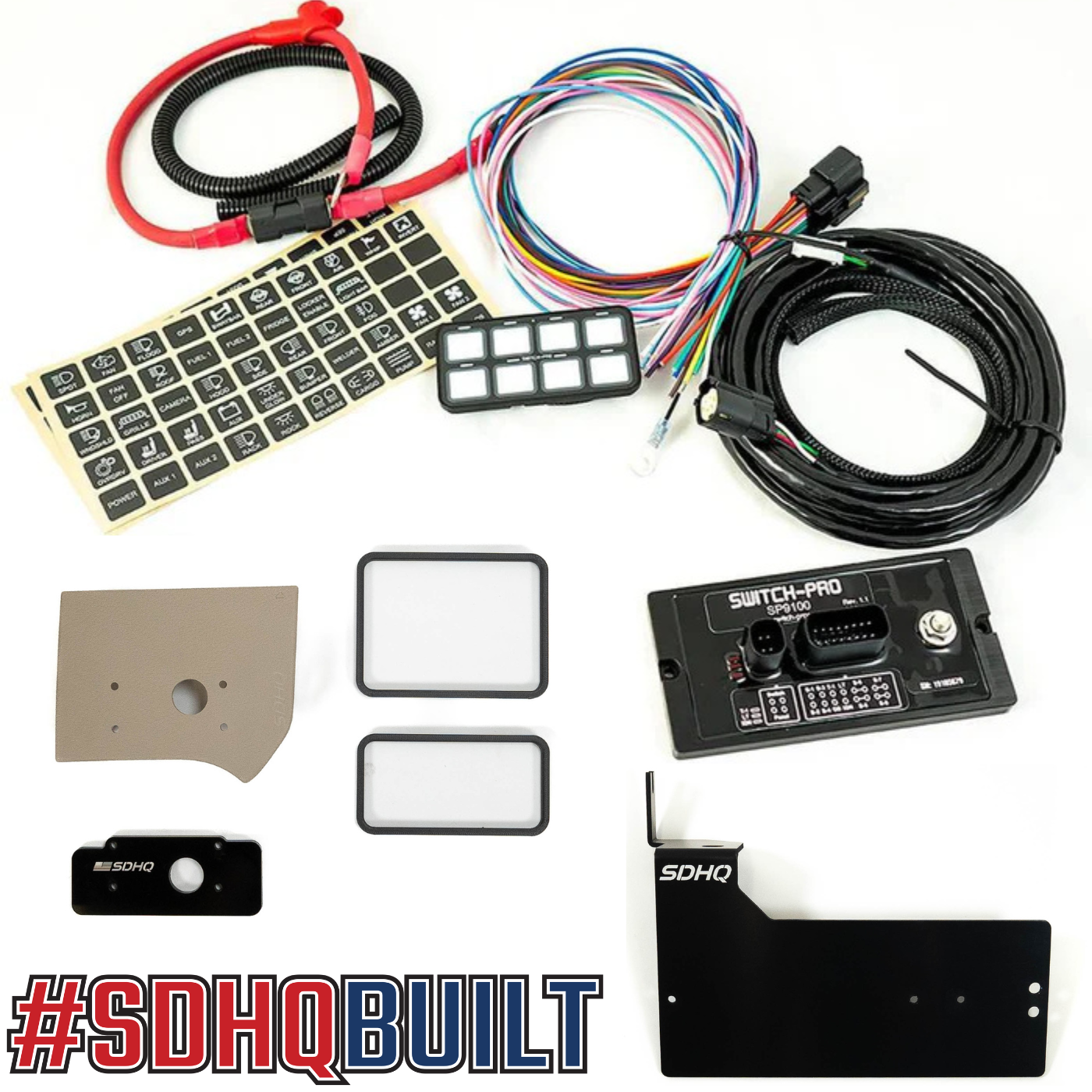 '19-25 Ram 2500/3500 SDHQ Built Complete Switch-Pros SP-9100 Kit