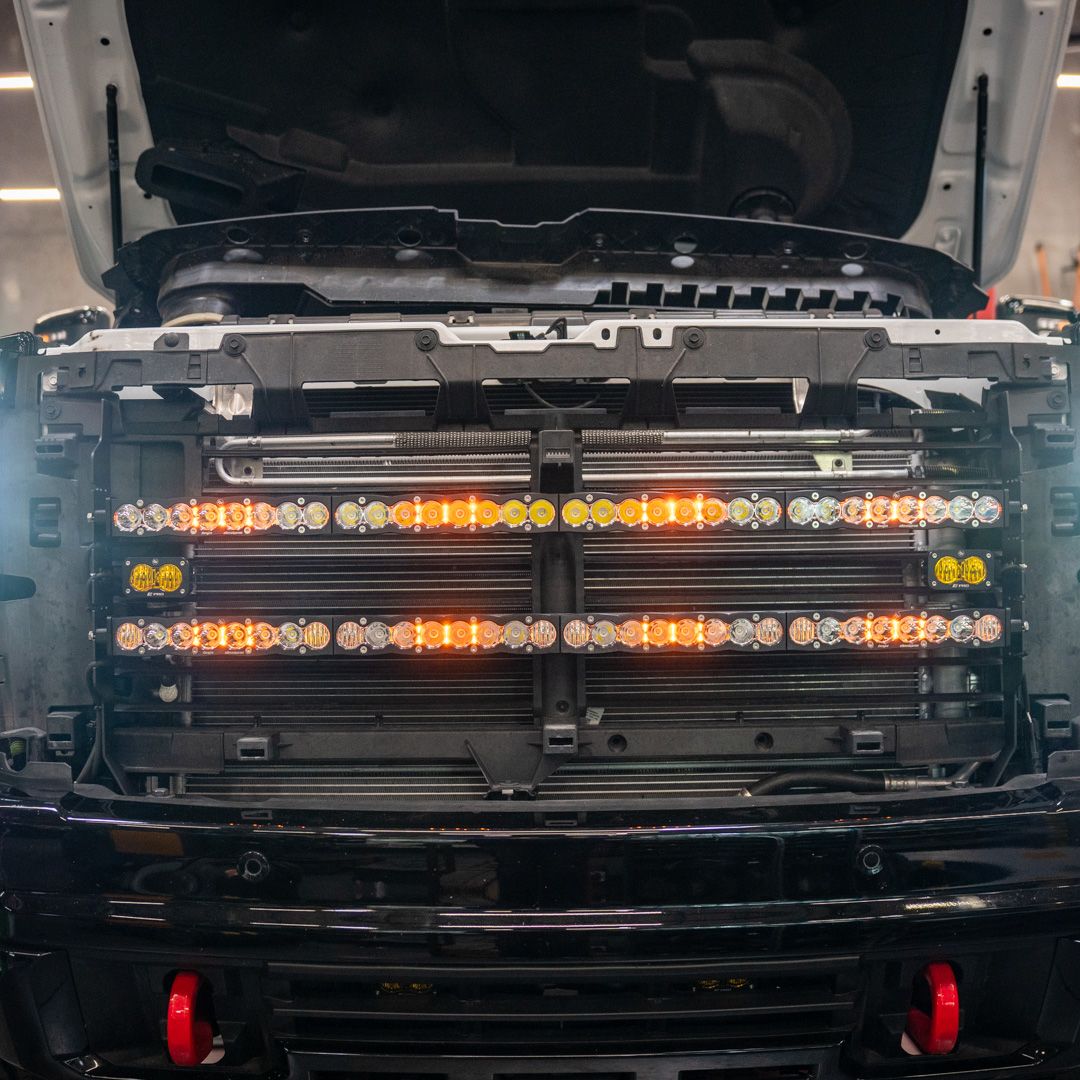 2024-2025 GMC 2500/3500 Behind The Grille 40" Light Bar Mount