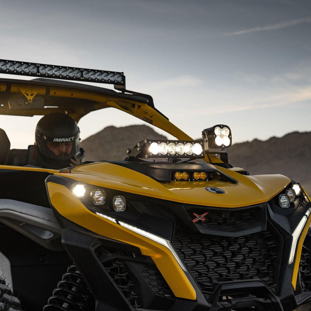 Can-Am Maverick R 10" OnX6+ Shock Tower Kit Display on Vehicle