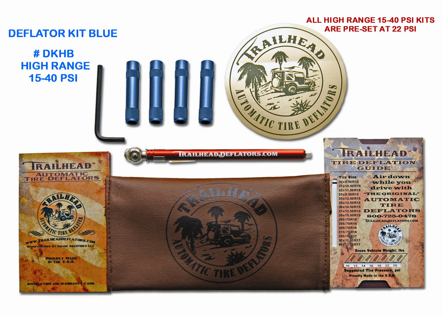 Trailhead Automatic Tire Deflators