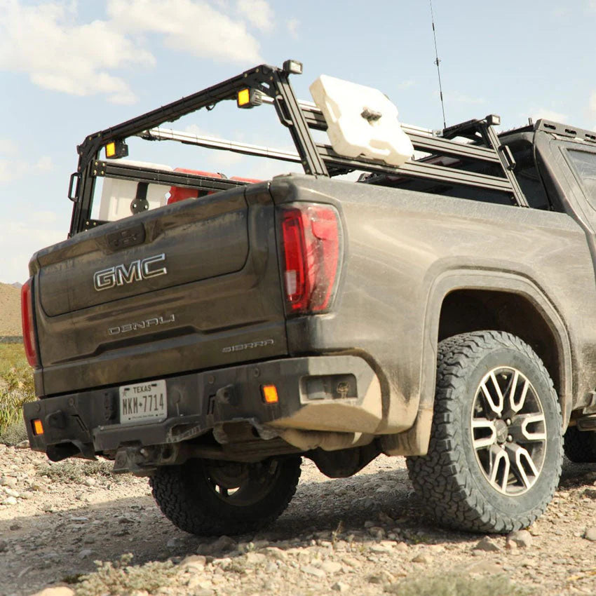 2019-2025 GMC/CHEVY 1500 OCTANE REAR BUMPER Front View