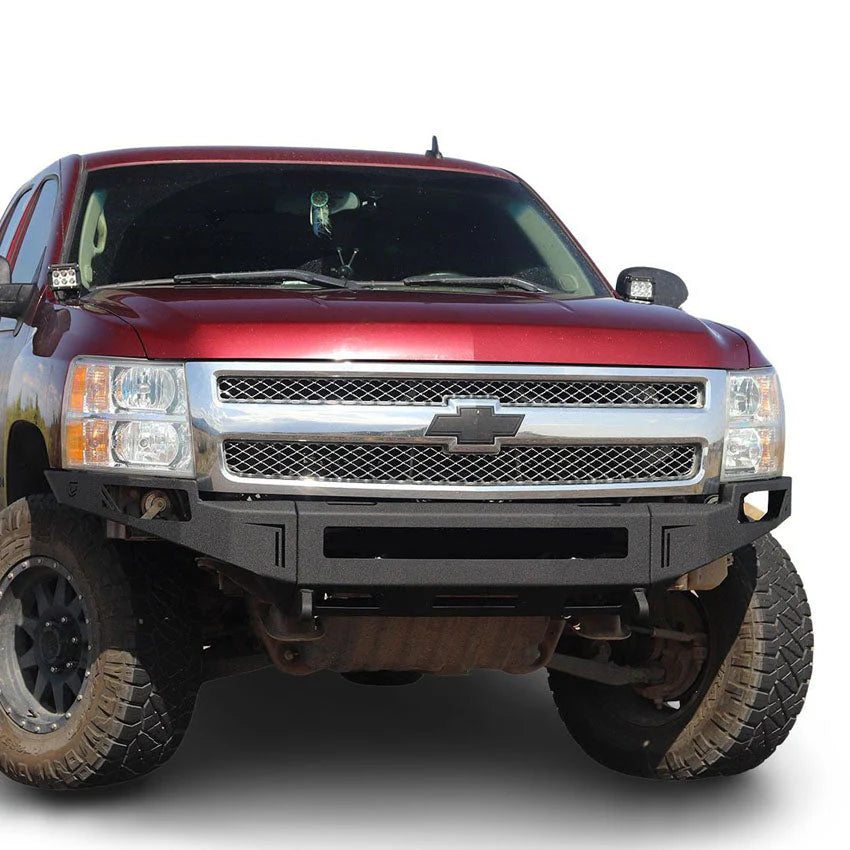 2008-2013 CHEVY SILVERADO 1500 OCTANE FRONT WINCH BUMPER Front View