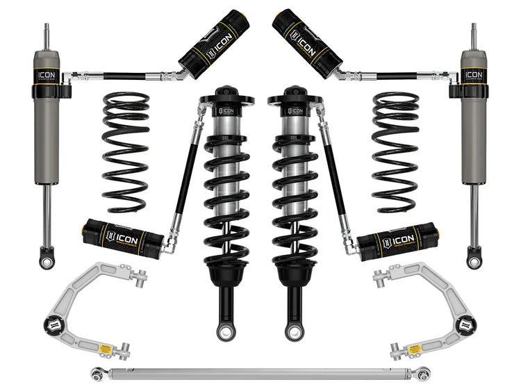 ICON 2025-2026 Toyota 4Runner 2WD, 1.25-3" Lift, Stage 6 Suspension System, Billet