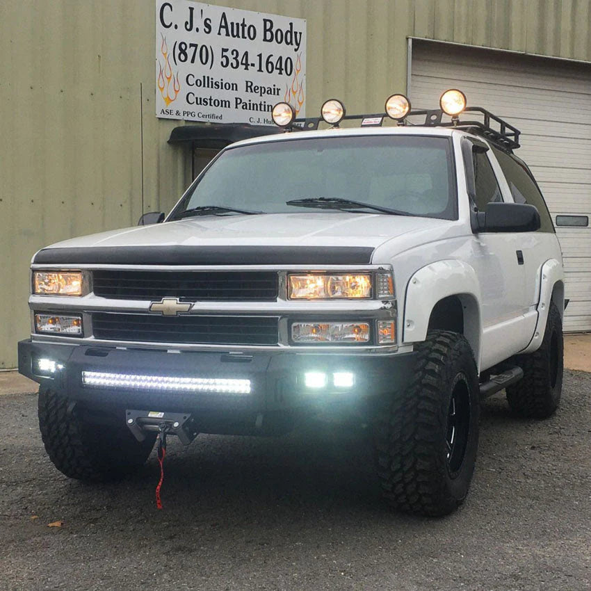 1992-1998 CHEVY/GM OCTANE WINCH BUMPER Front View