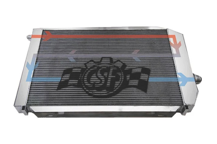 BMW F3X/F2X B58/B48 Triple-Pass Heat Exchanger w/ Rock Guard Front View