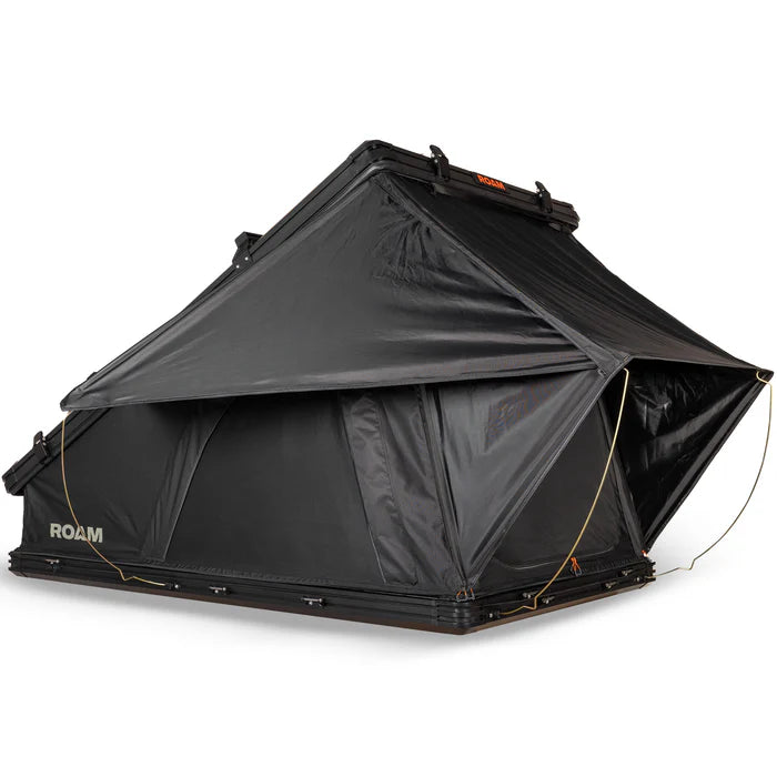 The Desperado Hardshell Rooftop Tent Side View Black