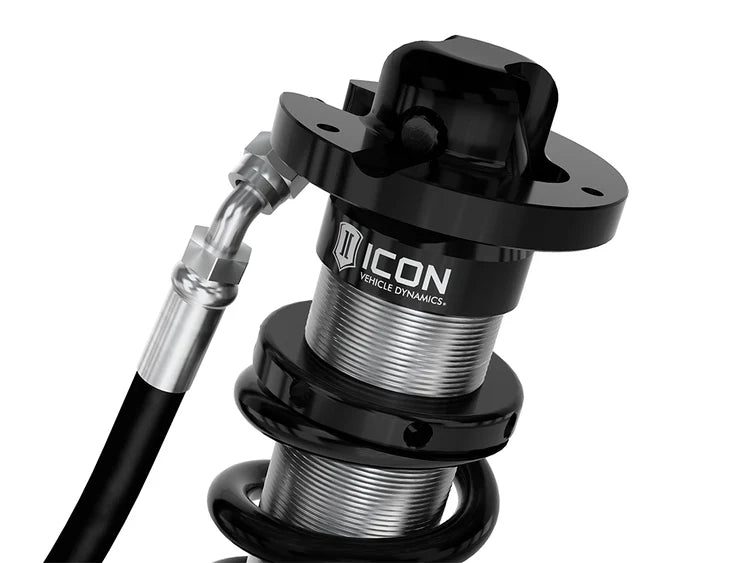 ICON 2005-2023 Toyota Tacoma, 0-3.5"/0-2.75" Lift, Front, V.S. 2.5 Series Coilover Kit, Extended Travel, Remote Reservoir w/ CDXS, Pair