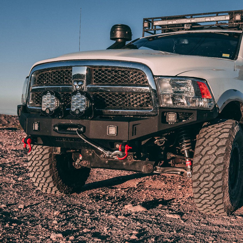 2009-2012 RAM 1500 OCTANE FRONT WINCH BUMPER Front View