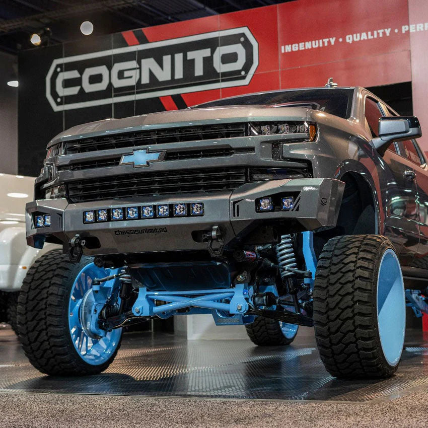 2019-2021 CHEVROLET SILVERADO 1500 OCTANE FRONT BUMPER Front View