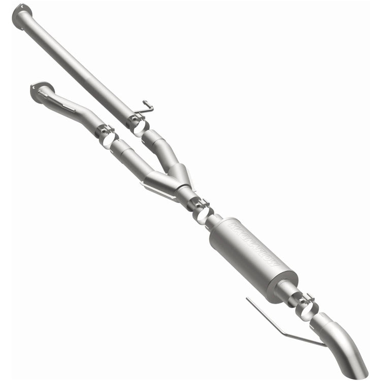 MagnaFlow 2009-2013 Toyota Tundra Off-Road Pro Series Cat-Back Performance Exhaust System Front View