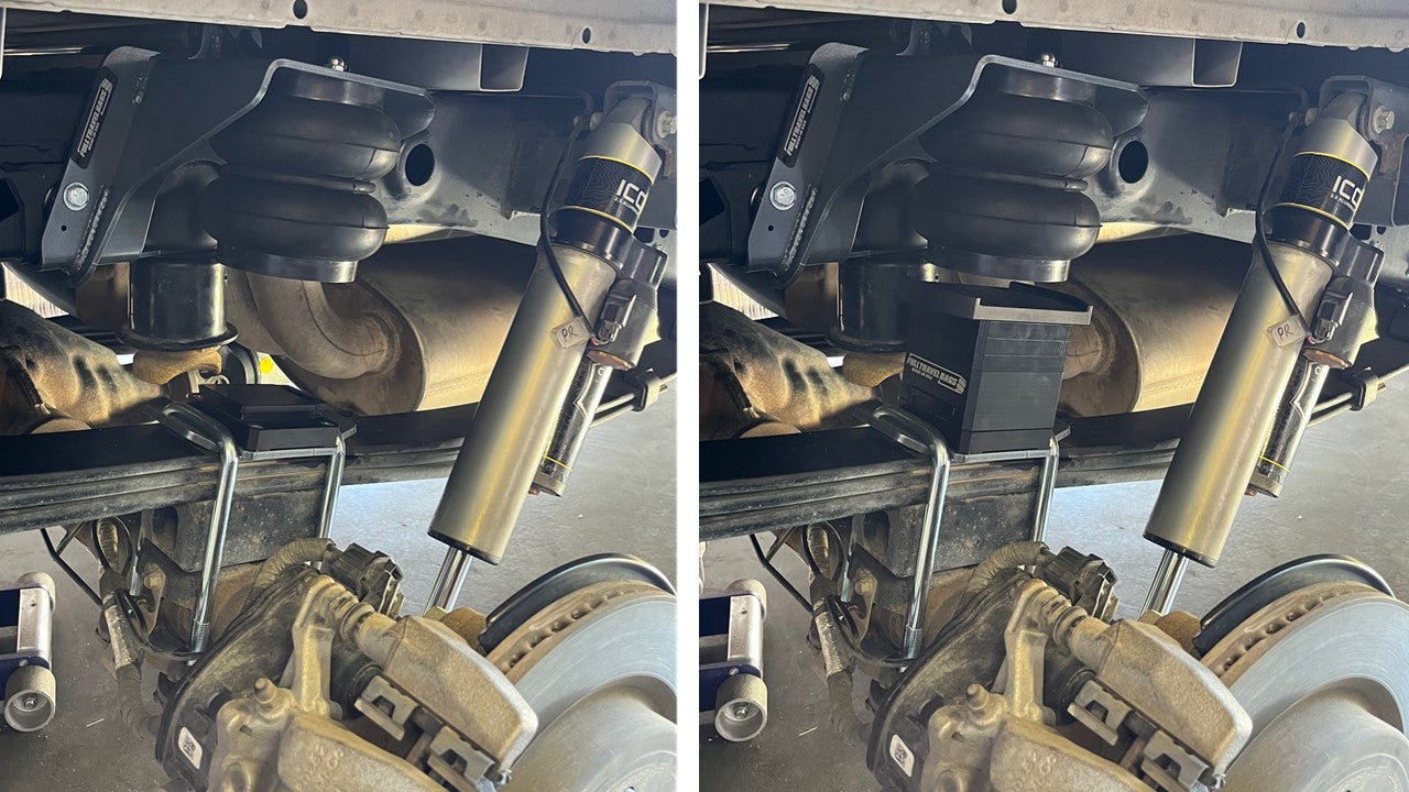 FORD F-150 (2015-2024), Raptor(2017-2020) Airbag System Front View