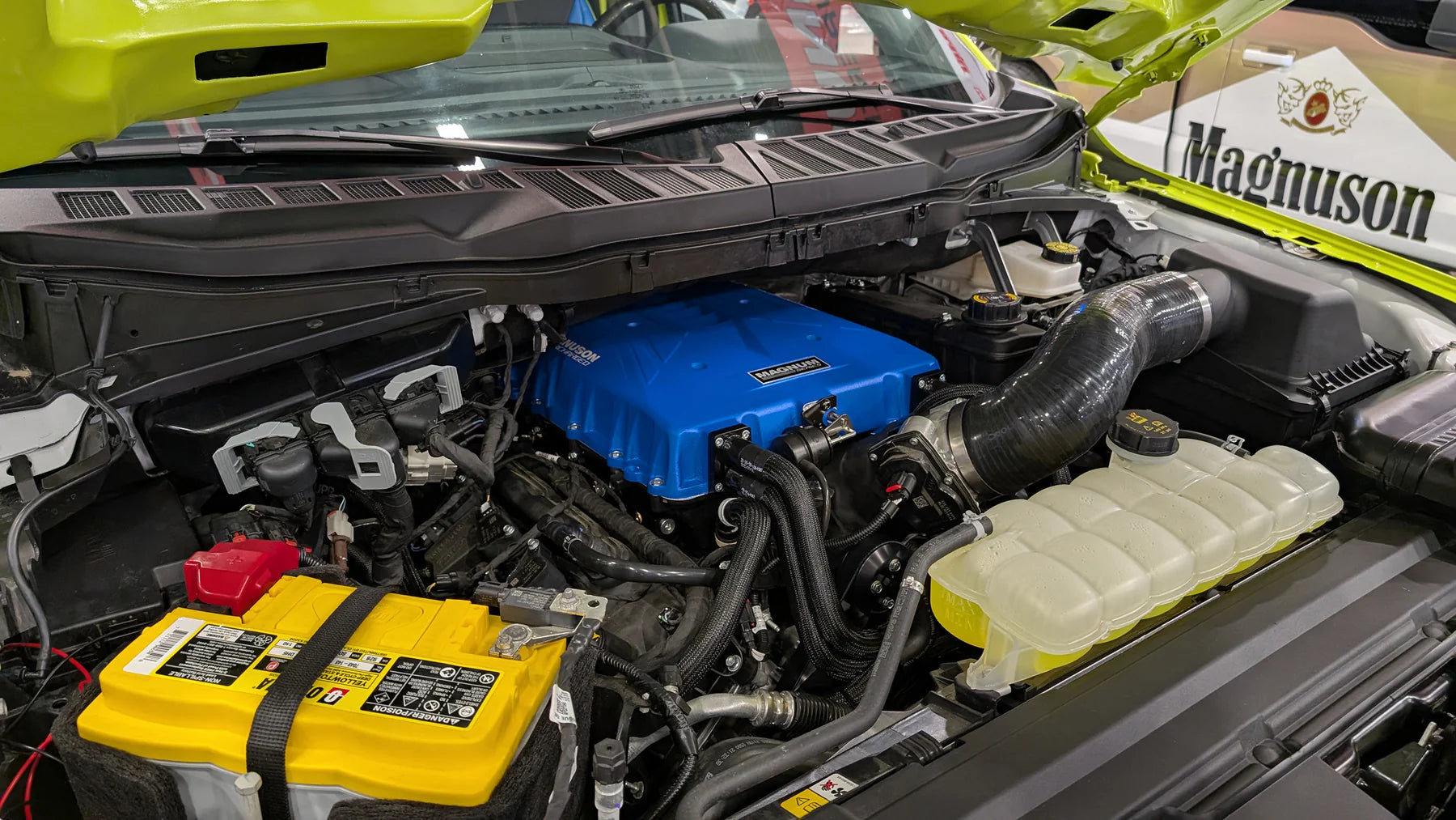 Ford F-150 5.0L V8 TVS2650 Supercharger System Front View