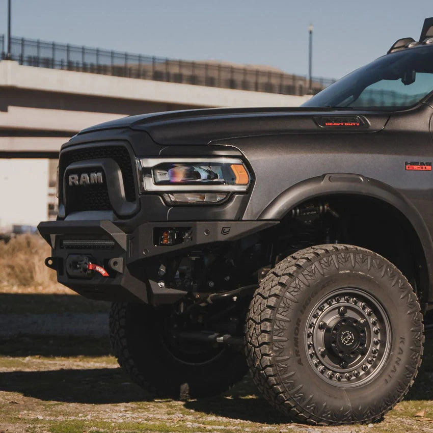 2019-2025 RAM POWERWAGON OCTANE SERIES FRONT BUMPER Front View