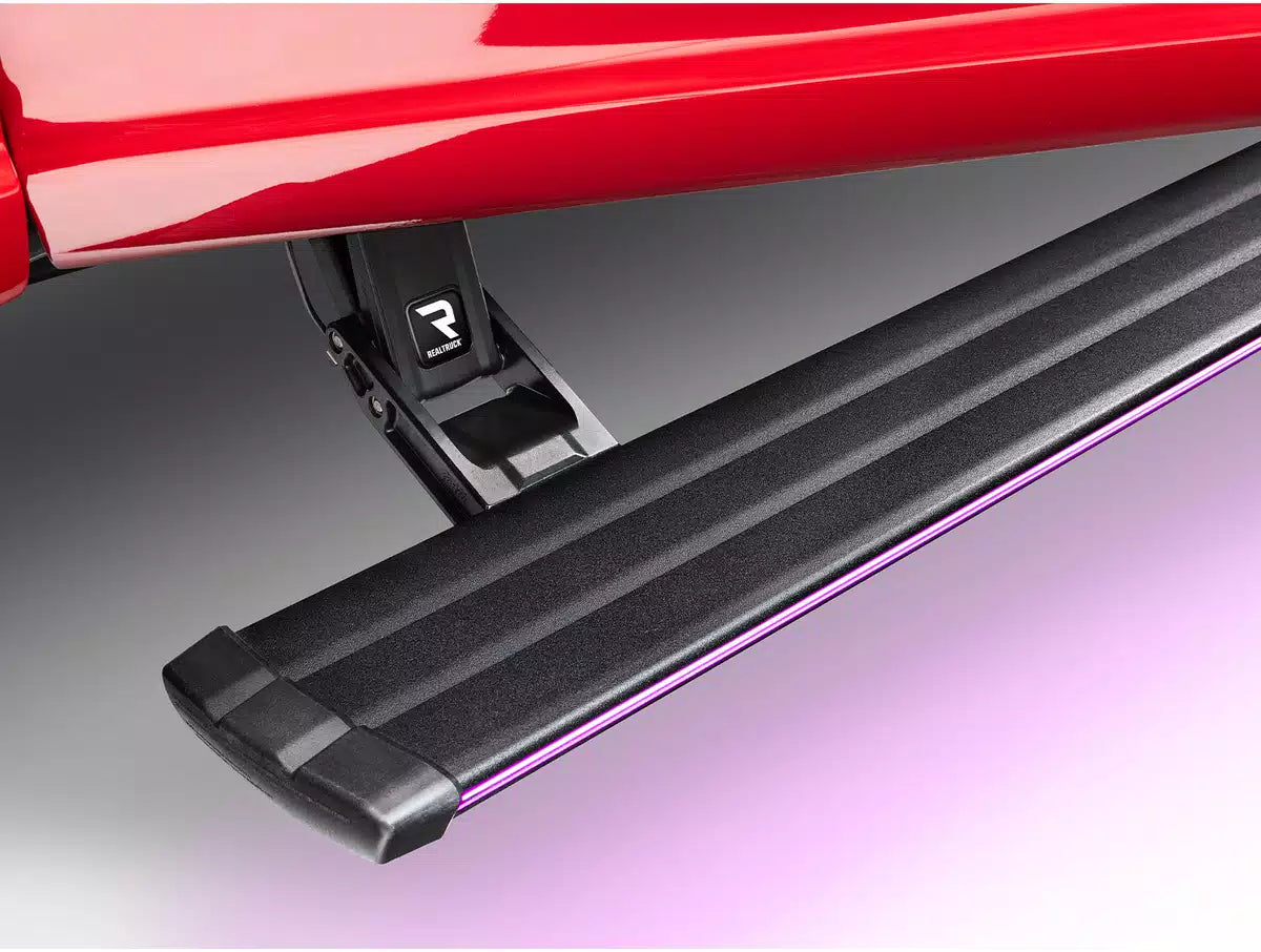 AMP Research 22-24 Toyota Tundra CrewMax PowerStep Vision Side View