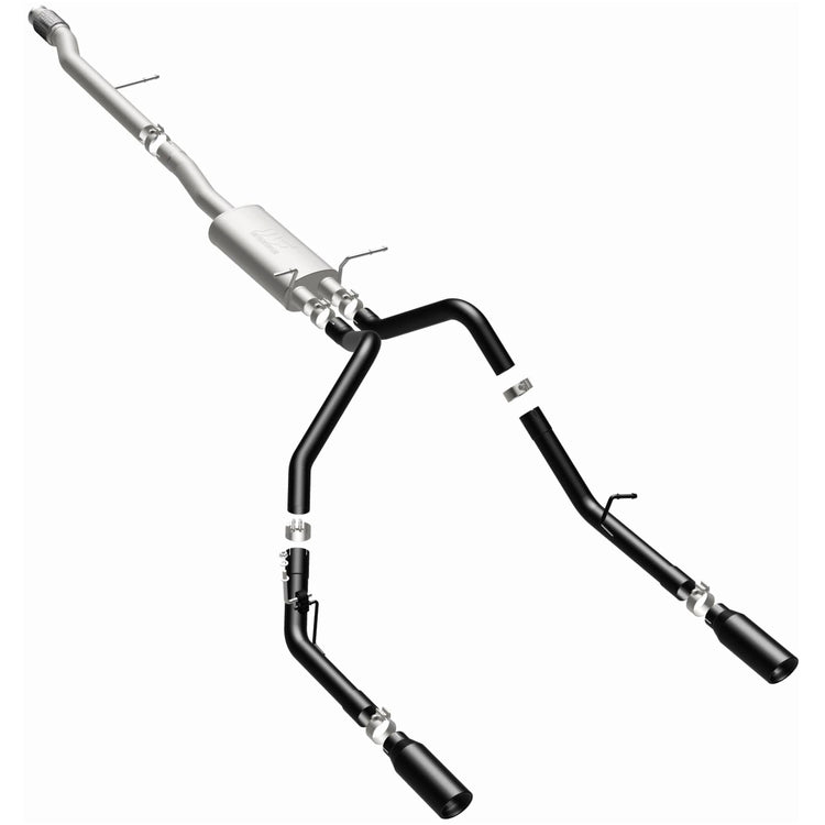MagnaFlow Street Series Cat-Back Performance Exhaust System 15361 Front View