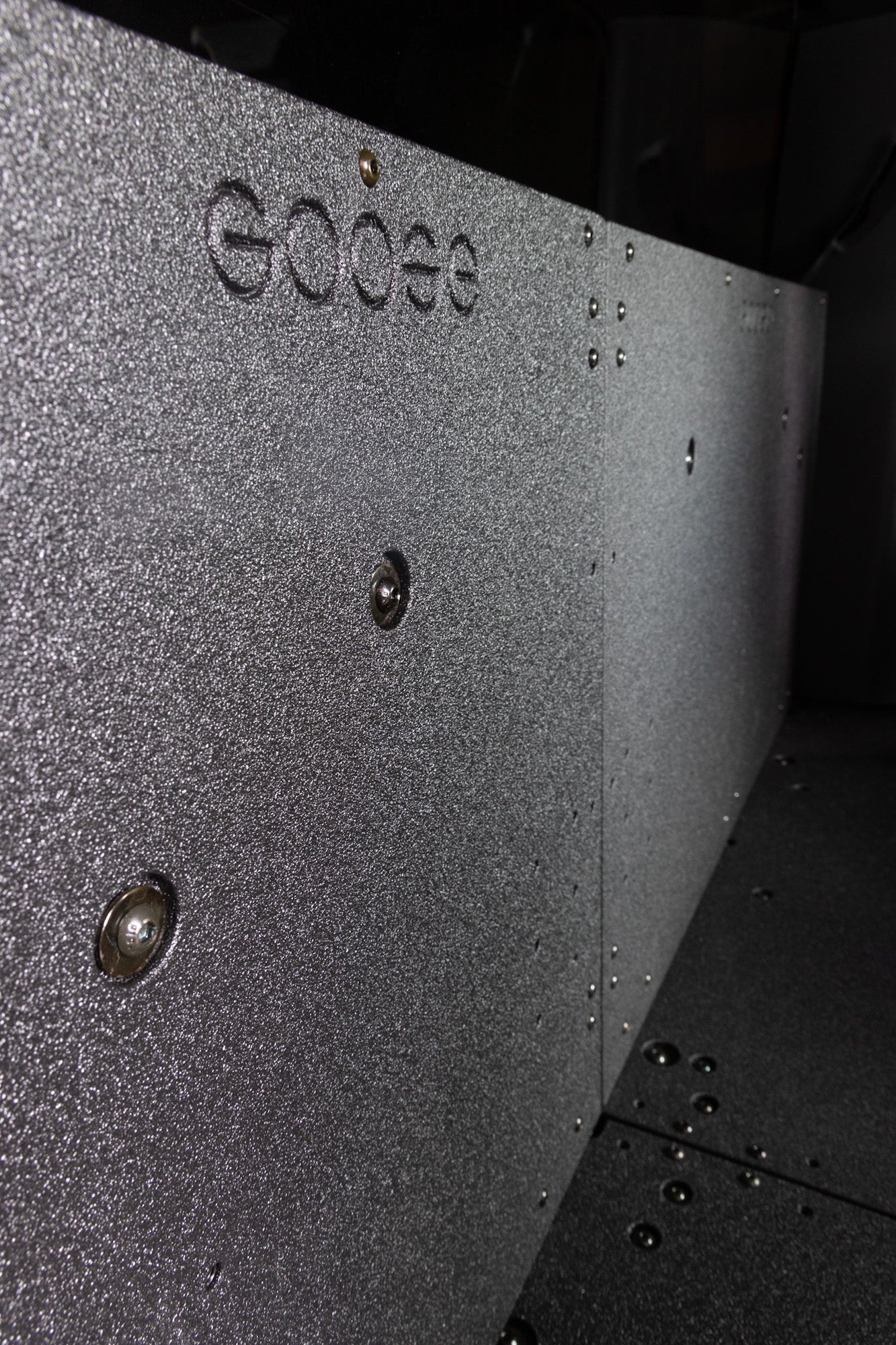 Ford F150 2015-Present 13th & 14th Gen. SuperCab - Second Row Seat Delete Plate System Front View