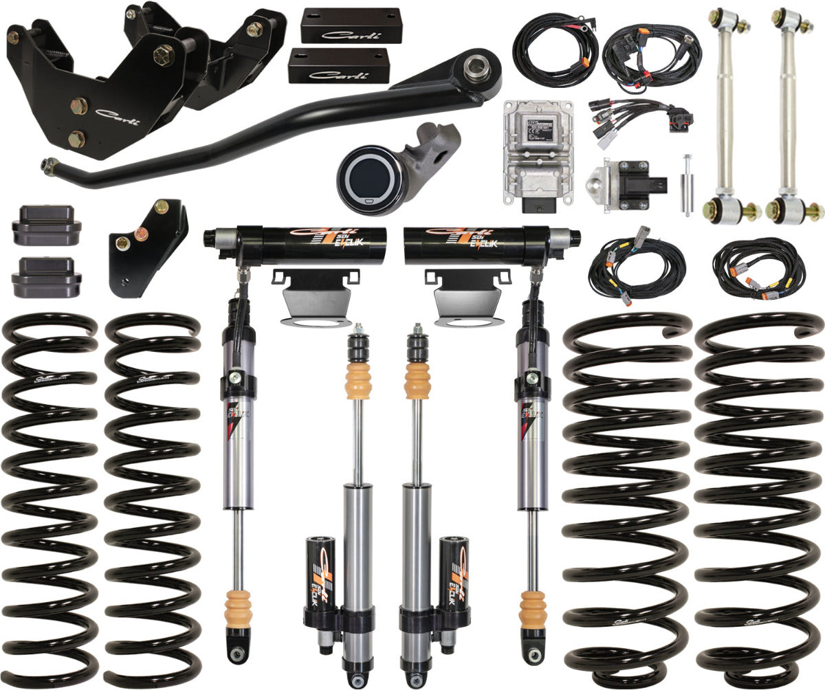 19-24 RAM 2500 4X4 DIESEL 3.25" LIFT EVENTURE SYSTEM R2 COILS Display of Included Parts