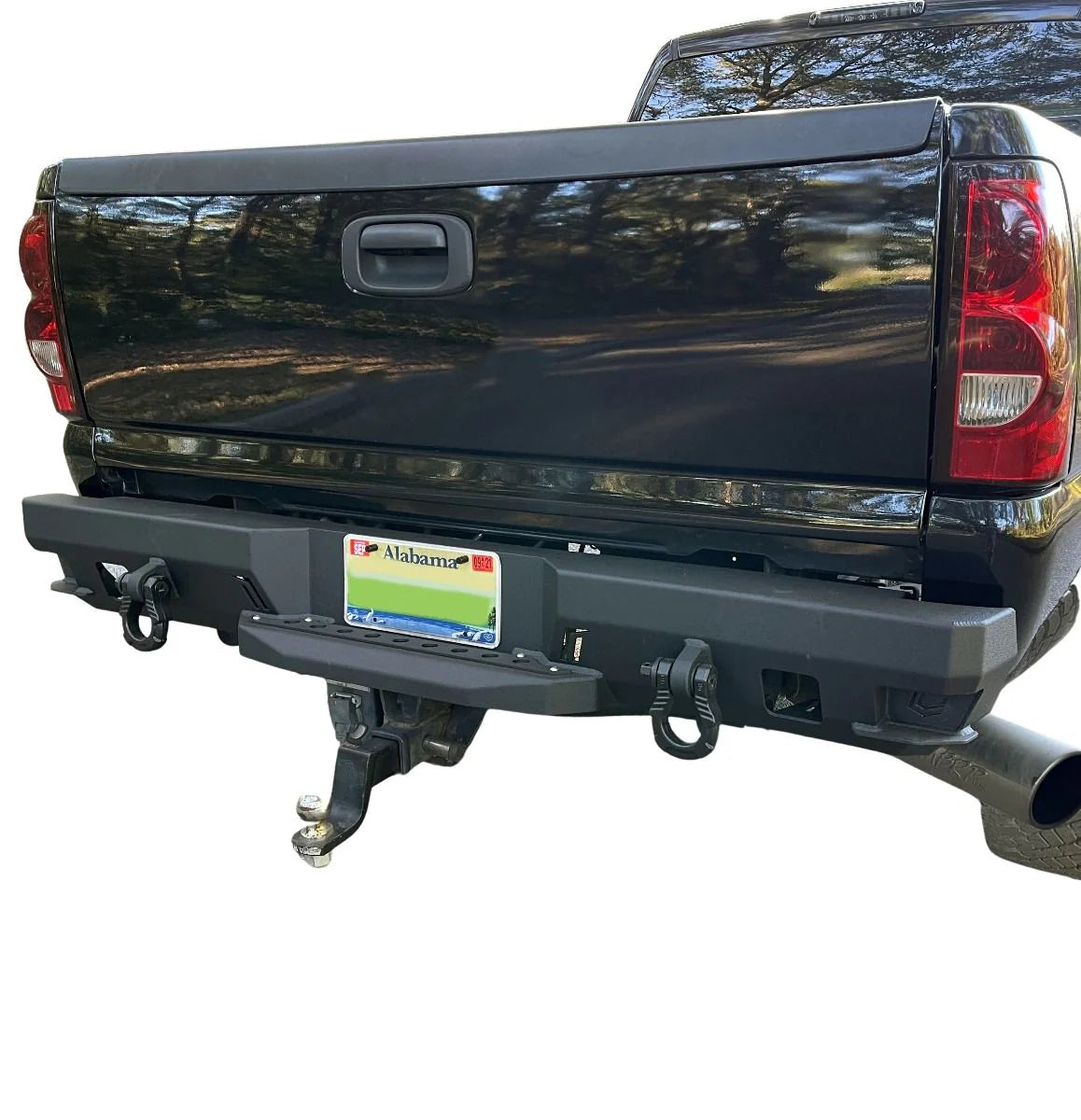 1999-2007 CHEVY SILVERADO 1500/2500/3500 OCTANE REAR BUMPER Front View