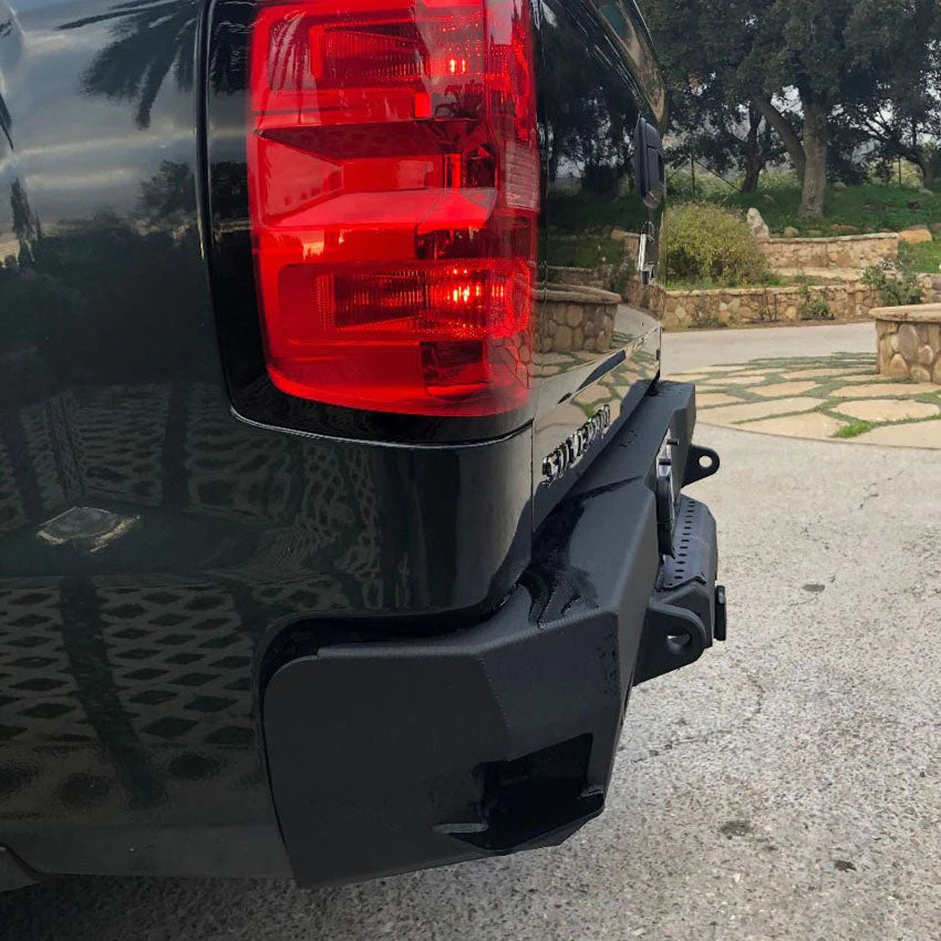 2014-2018 CHEVY/GMC 1500 OCTANE REAR BUMPER Front View