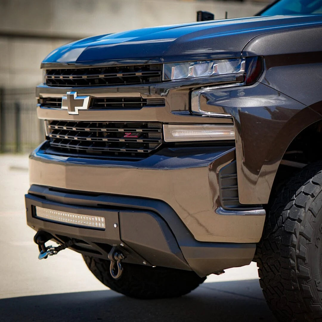 2019-2021 CHEVROLET SILVERADO 1500 PROLITE BUMPER Front View