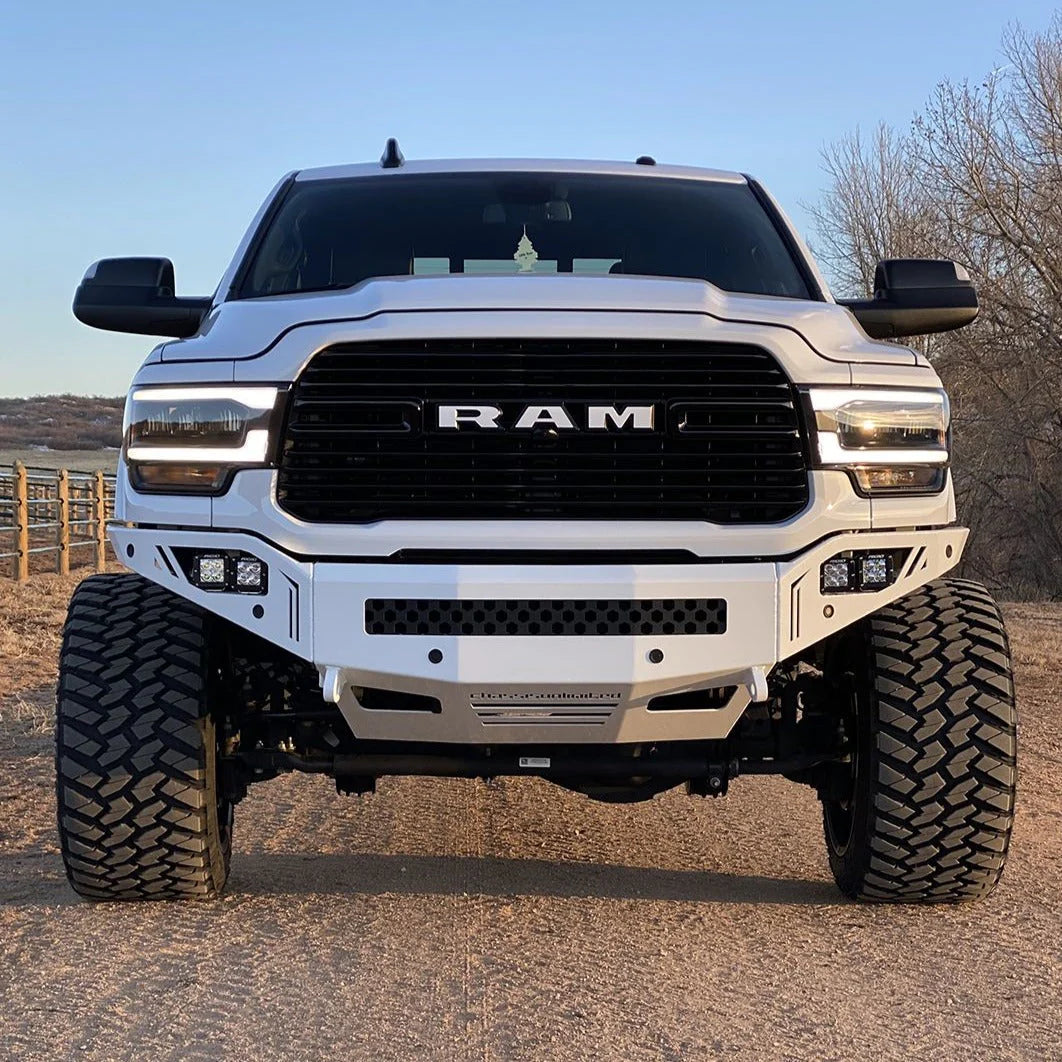 2019-2025 RAM 2500/3500 OCTANE SERIES FRONT BUMPER Front View
