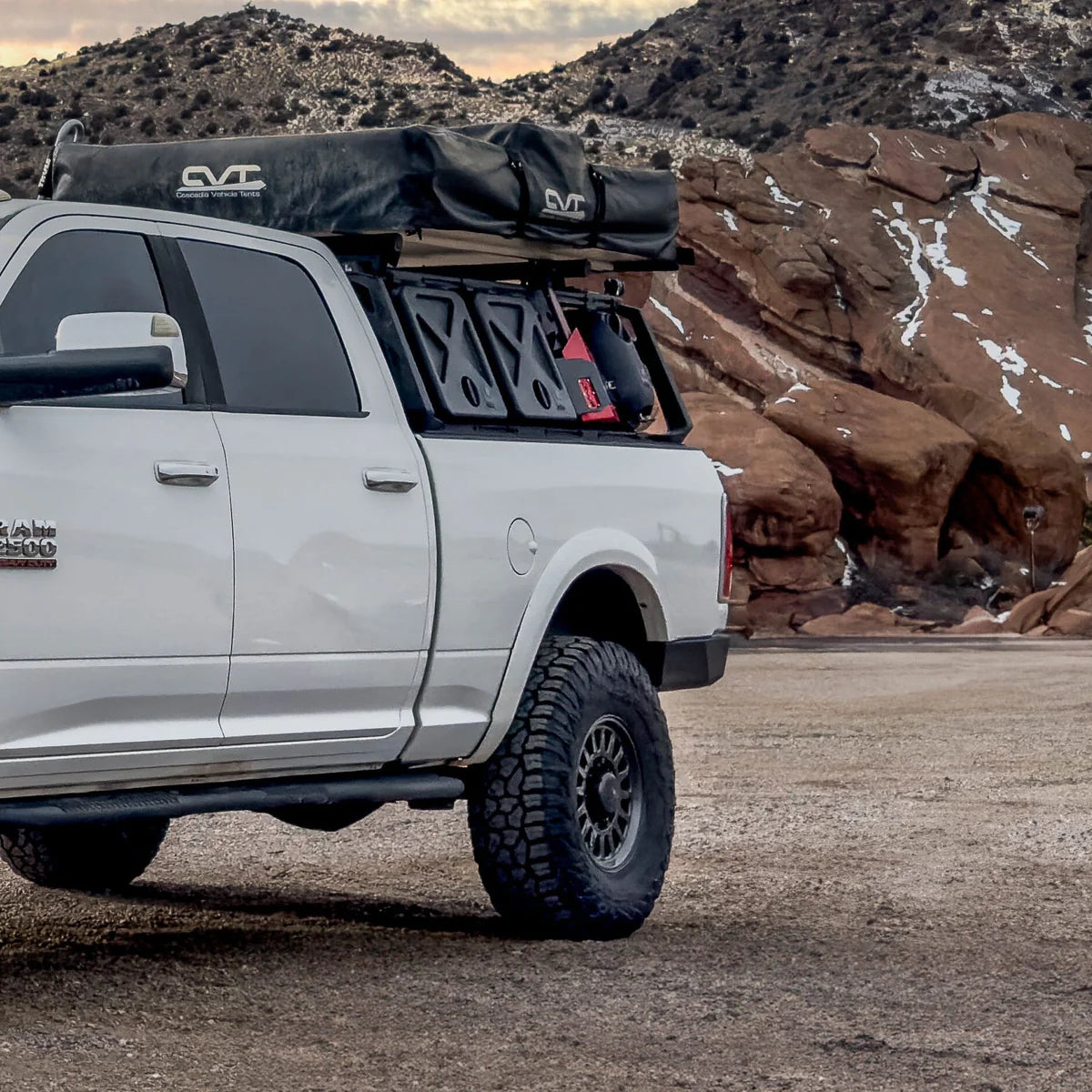 2010-2025 RAM 2500/3500 OCTANE HIGH CLEARANCE REAR BUMPER Front View