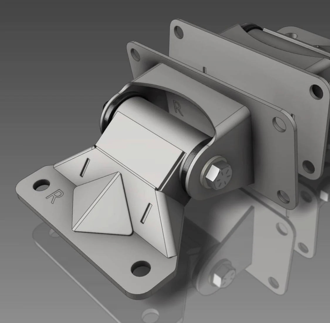 '07-21 Kibbetech Toyota Tundra V8 Motor Mounts design