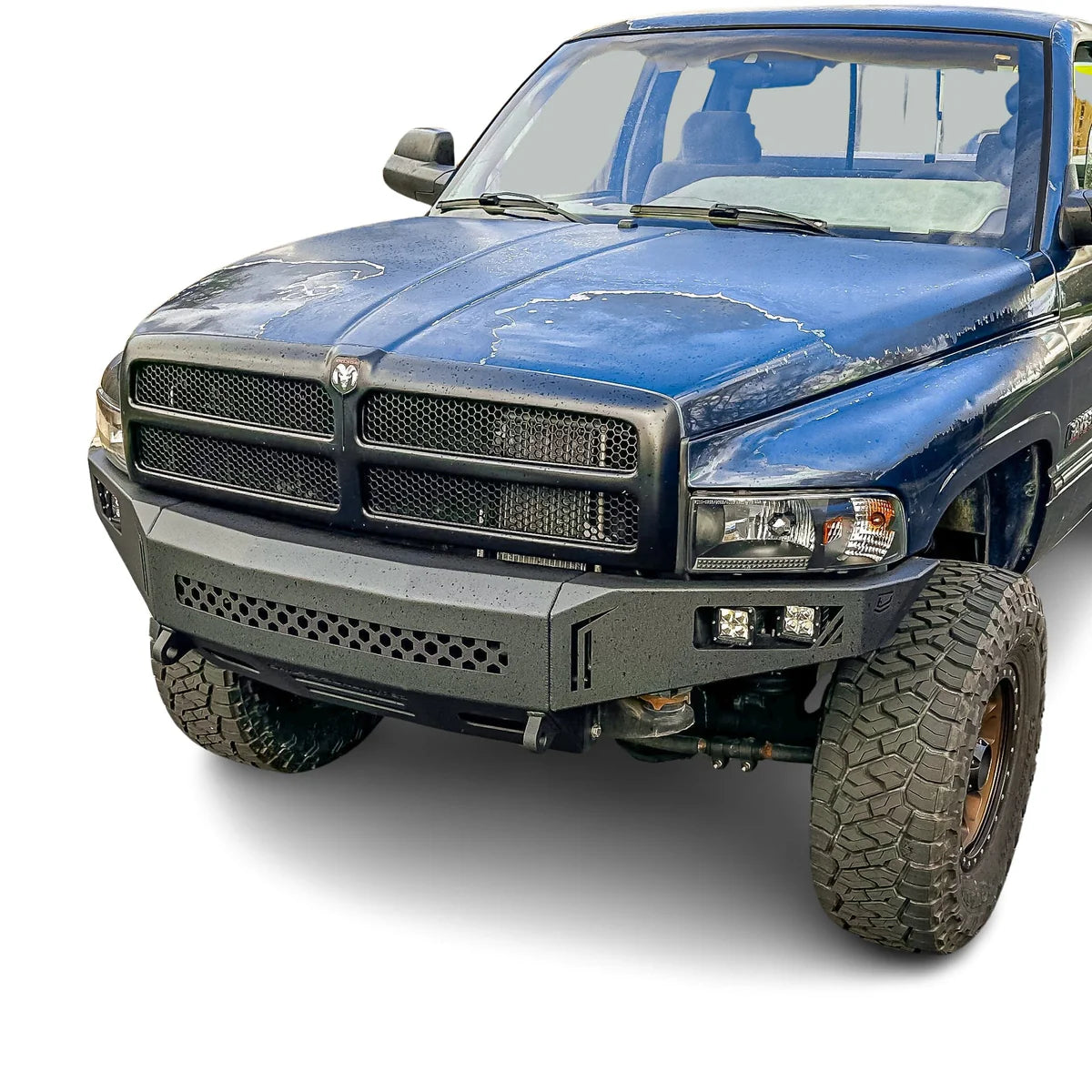 1994-2002 RAM 1500/2500/3500 OCTANE SERIES FRONT BUMPER Front View