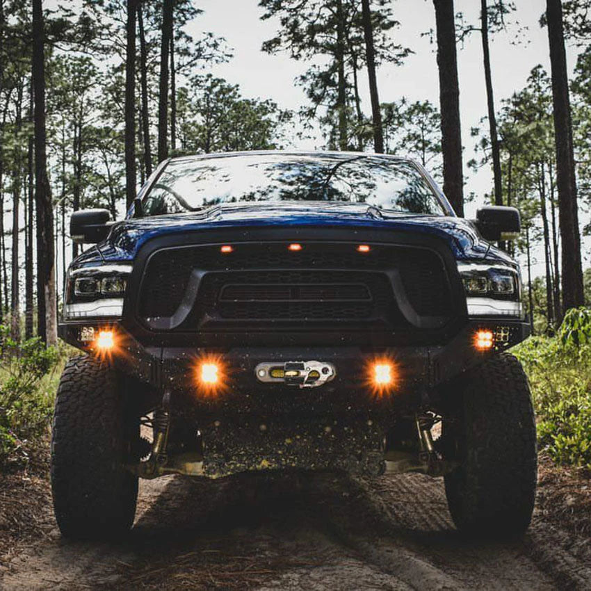 2013-2018 RAM 1500 OCTANE SERIES FRONT WINCH BUMPER Front View