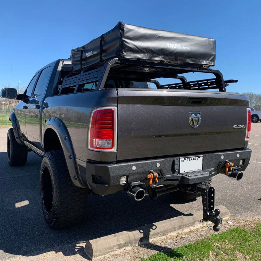 2009-2018 RAM 1500 OCTANE SERIES REAR BUMPER Front View