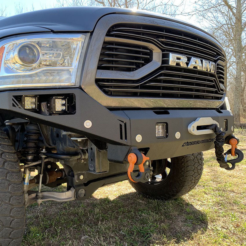 2013-2018 RAM 1500 OCTANE SERIES FRONT WINCH BUMPER Front View
